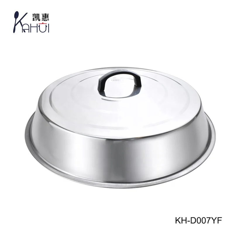 
Multi-functional dome pot lid stainless steel kitchen accessory pot lid for frying pan from China 