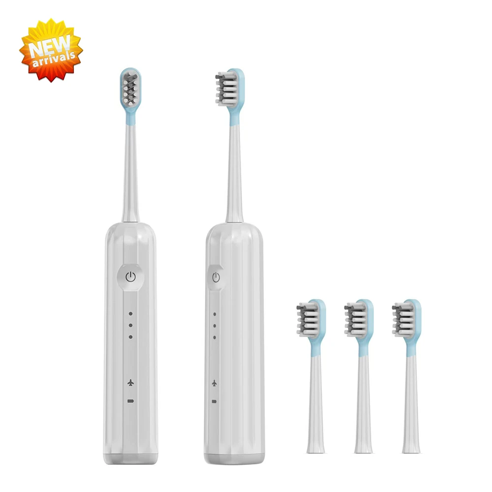 Wave Electric Toothbrush Oscillation & Vibration Sonic Electric Toothbrush IPX7 Waterproof Magnetic Rechargeable Toothbrush