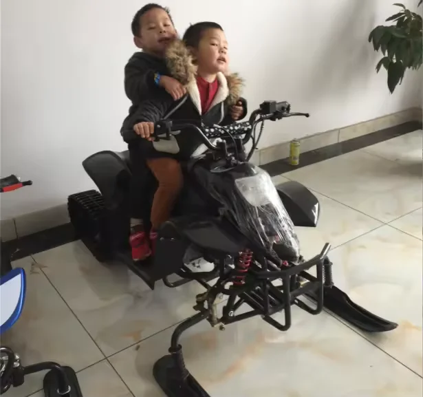 Direct Factory Snowmobile Snow Vehicle Kids Snowmobile Slider Snowmobiles Tracked outdoor snow vehicle for sale