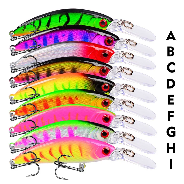 Horizon 7cm 6g Minnow Hard Pencil Lure Bass Fishing Lures Sinking Peche Leurre Carp Fishing Iscas Artificiais Pesca Lures
