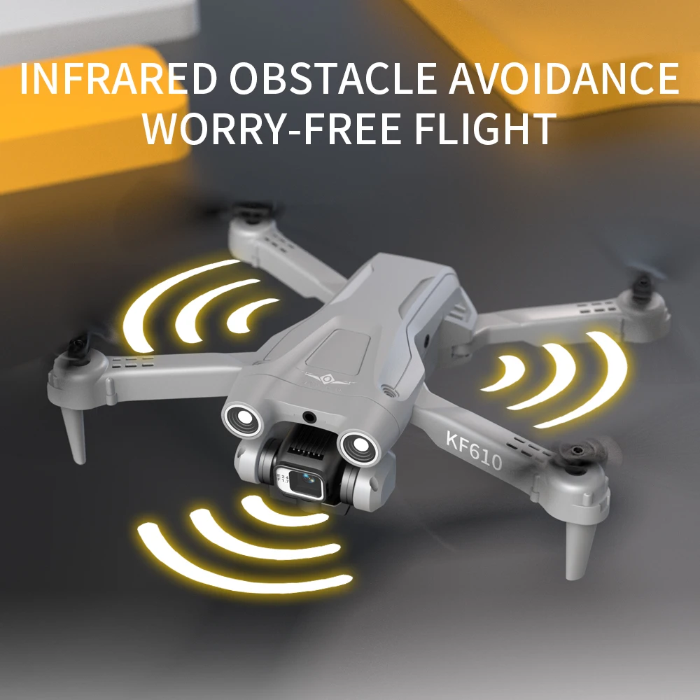 Flyxinsim  KF610 RC drones long distance Remote Control 4k hd camera video and gps 5G wifi toys kids cameras drones