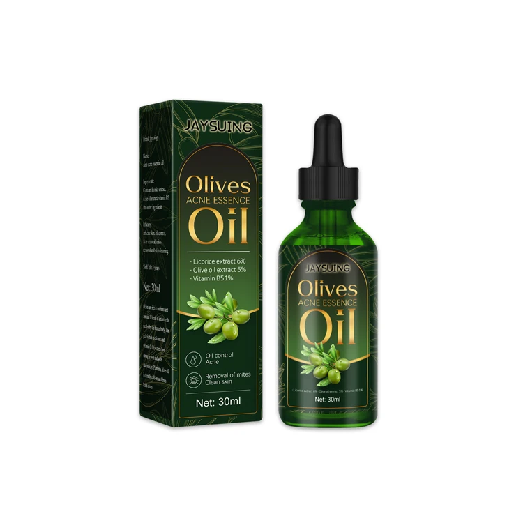 Factory Wholesale OEM Olive Face Serum Skincare Natural Whitening Anti Aging Herbal Anti Acne Serum