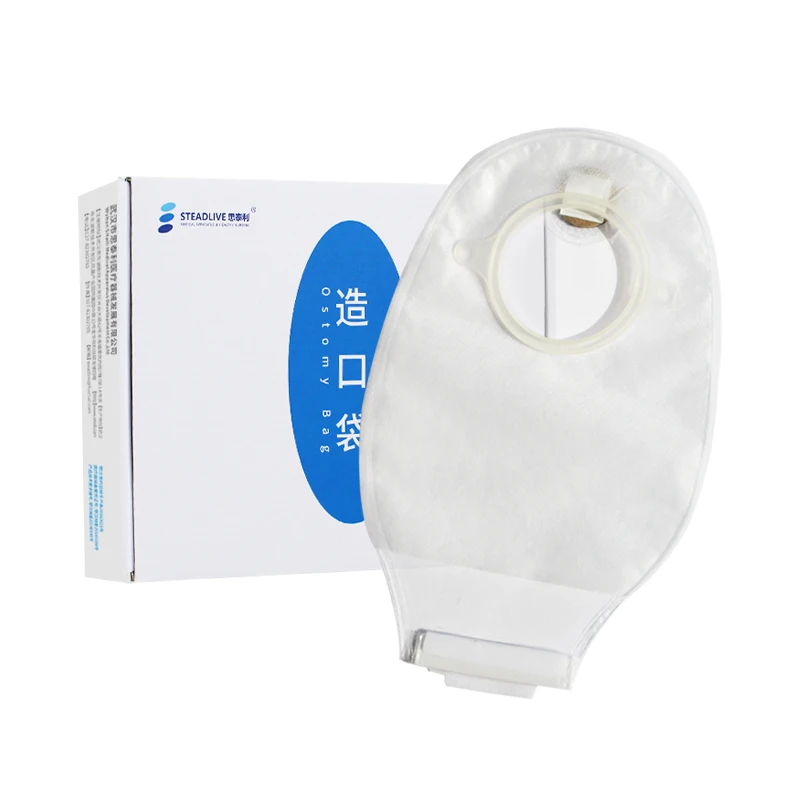 New Product 55mm Transparent Bolsa De Colostomia Colostomy Bags Two Pieces