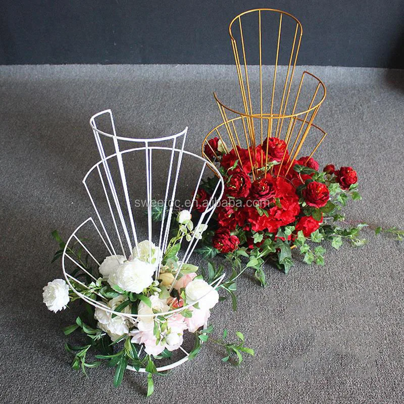 2019 fashion design wedding decor flower stand for wedding stage evnt decoration