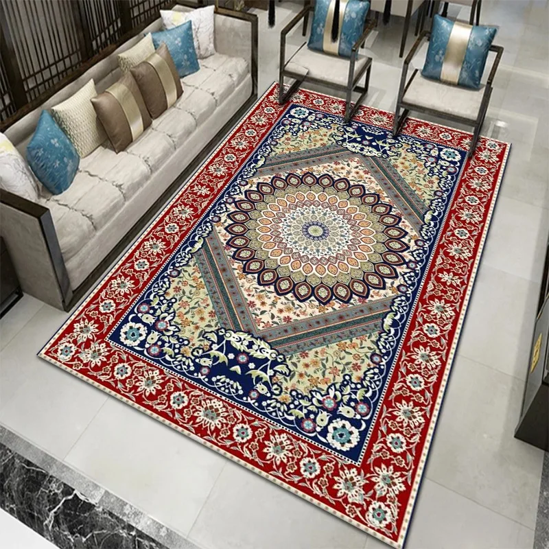 Wholesale Custom Middle Eastern Style Wool 3d Rug Carpet Turkish Persian Indian Rug for Living Room