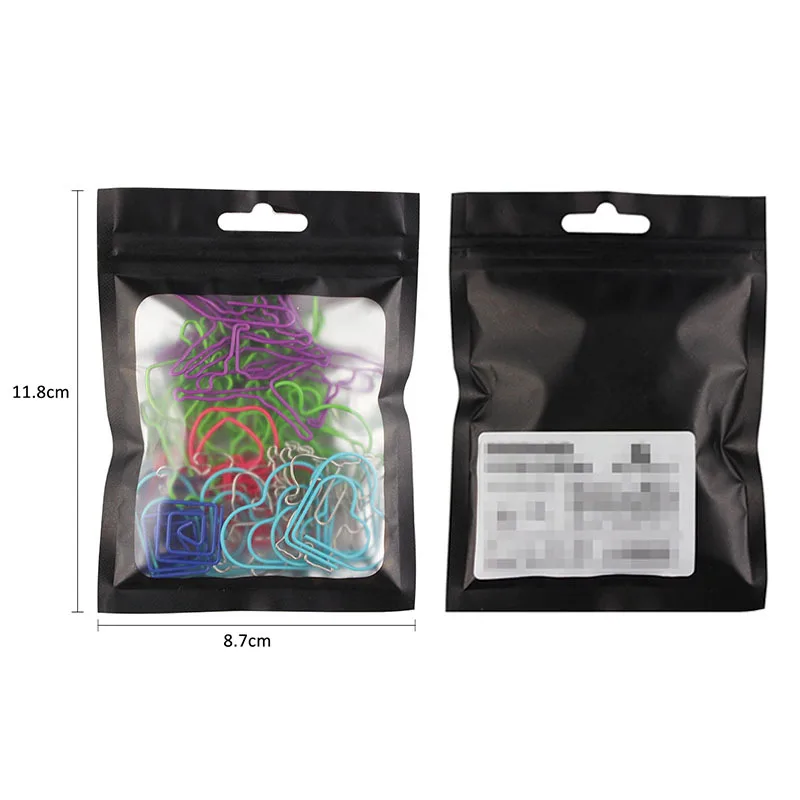 Горячая Распродажа, 30 шт., металлический зажим для бумаги в виде потайного мешка, канцелярские принадлежности, мультяшный креативный зажим для бумаги, Закладка для книг, аксессуары для учетной записи, метка