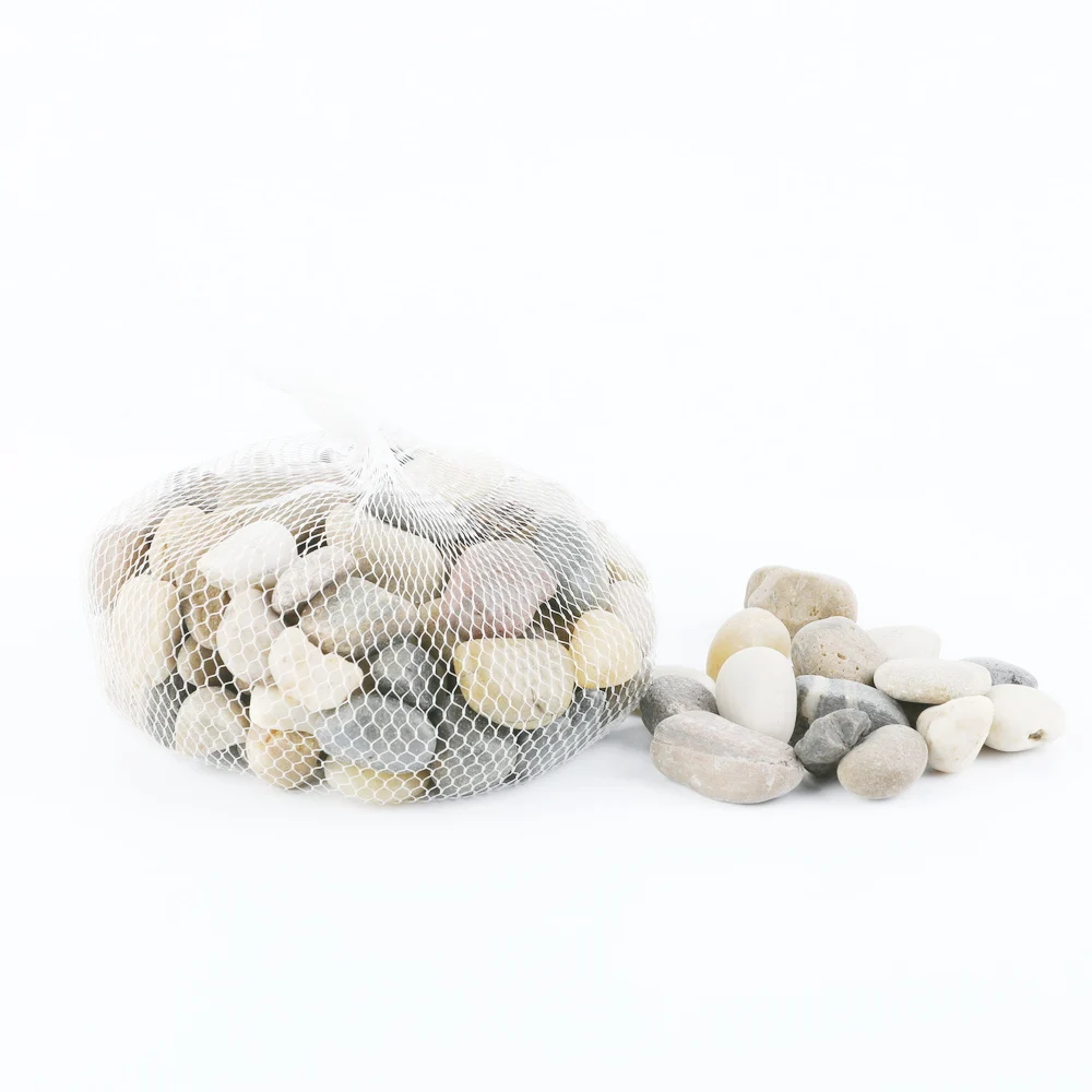 Cheap Wholesale Natural Pebble Stone Art Glass Pebbles For Decoration