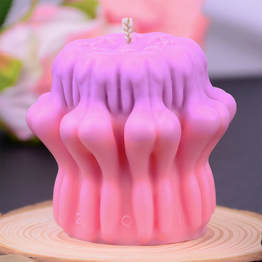 Wellness and Relaxation Romantic Candle Massage For Sexing Body Wax Oil With Unique Design