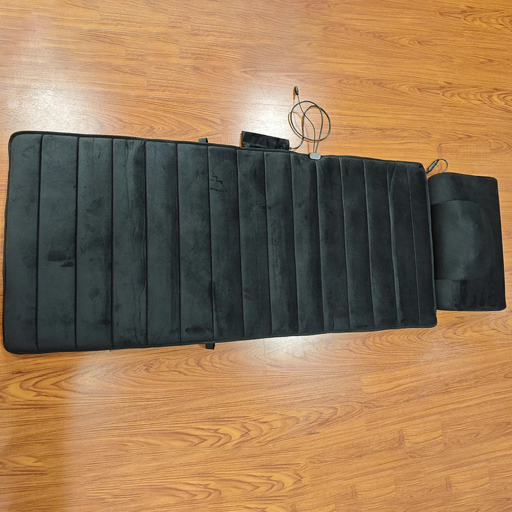 foldable neck adjustable integrated massage bed mattress with massage