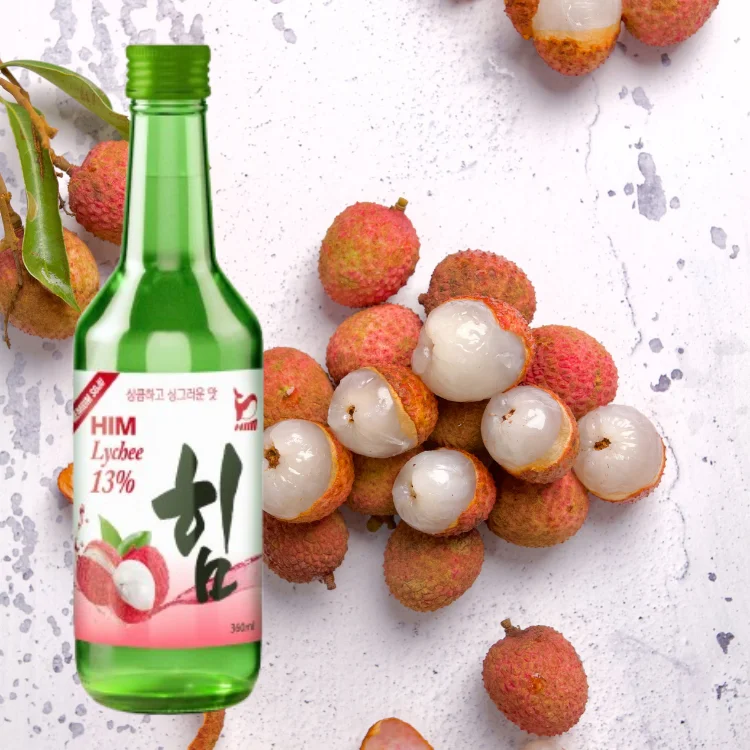 High Quality 12% Soju from Korea for Gatherings Traditional Korean Liqueur in a Glass Bottle Manufactured in Vietnam