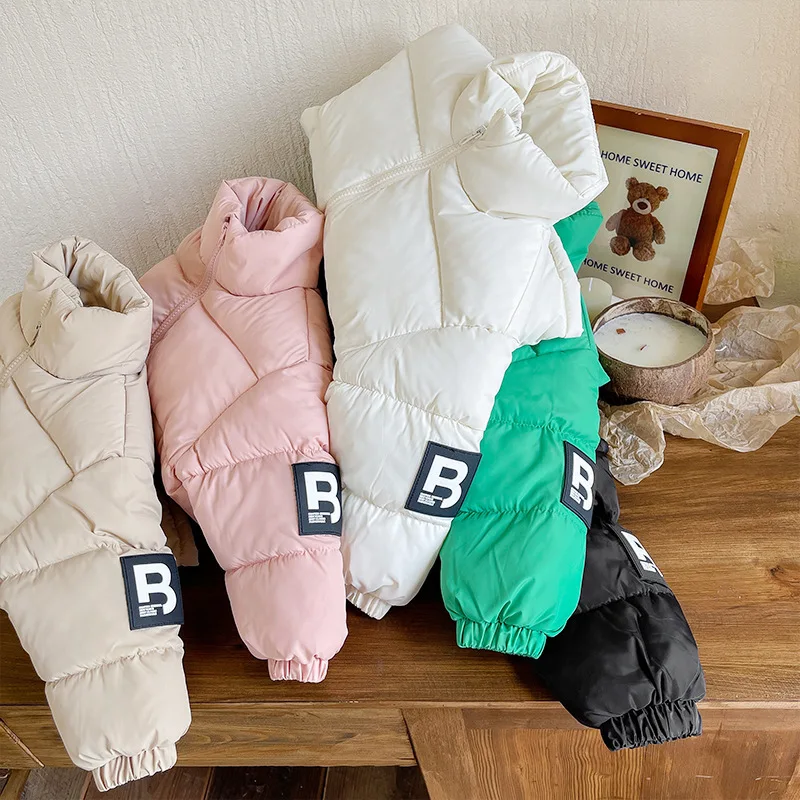 Kid Clothes Korean Version  Winter Coats For 3-8 Years Thickened Down Jacket Children Clothing