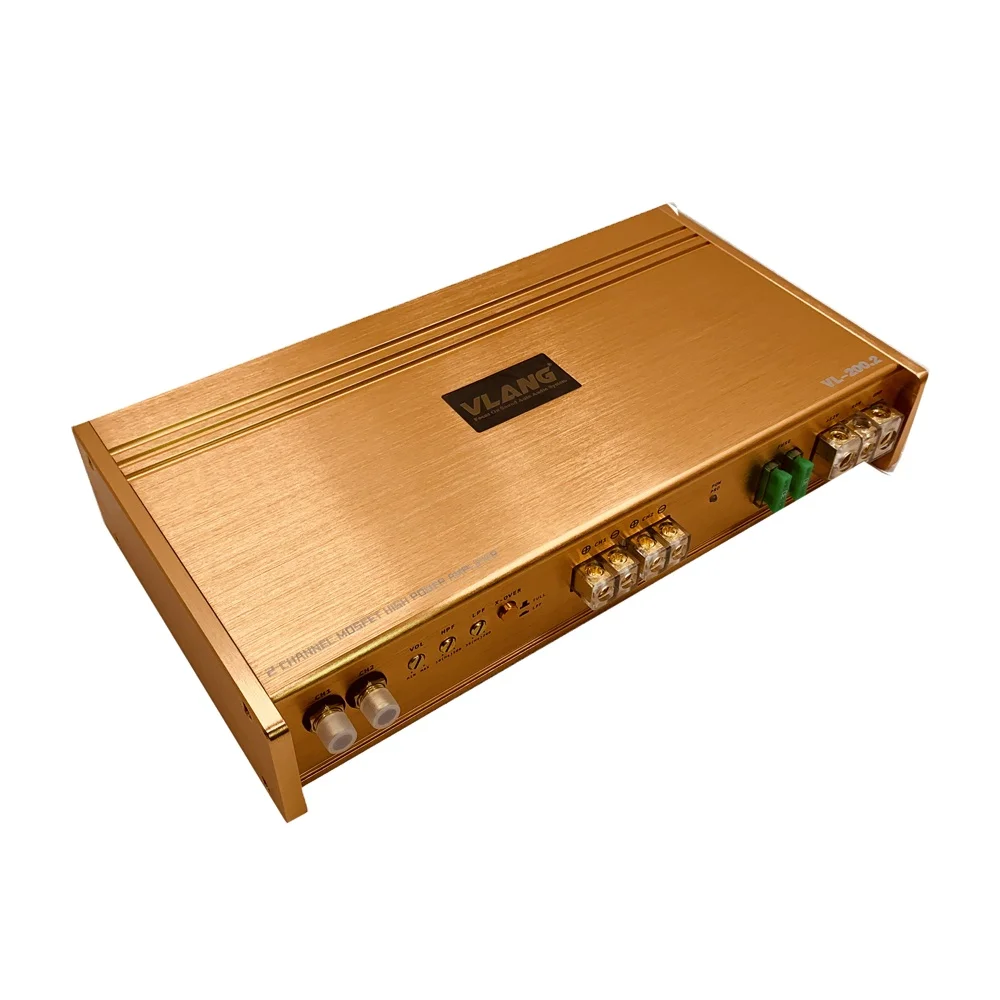 High-power 2-channel power amplifier for sound system refit car stereo American market