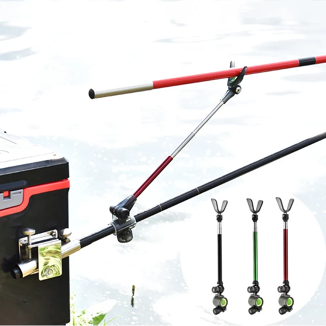 Fishing Tool Fishing Rod Holder Extend Stretched Pole Stand Nonslip Rod Holder for Bank Fishing