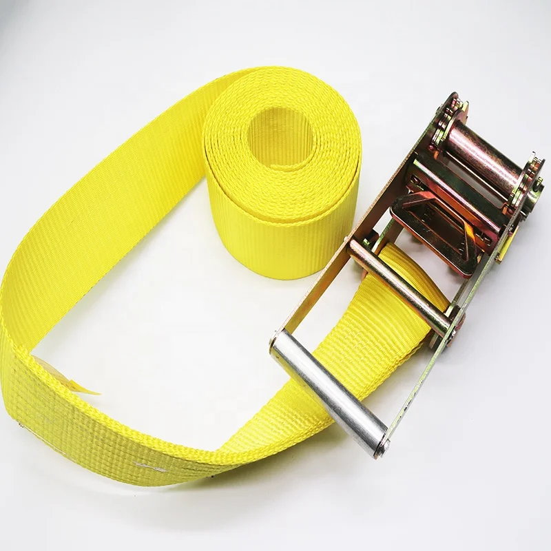 Лидер продаж, партиями по 4 дюйма 100 мм 10Ton алюминиевой ручкой Ratchet сковать ремни с двойной j-крючок