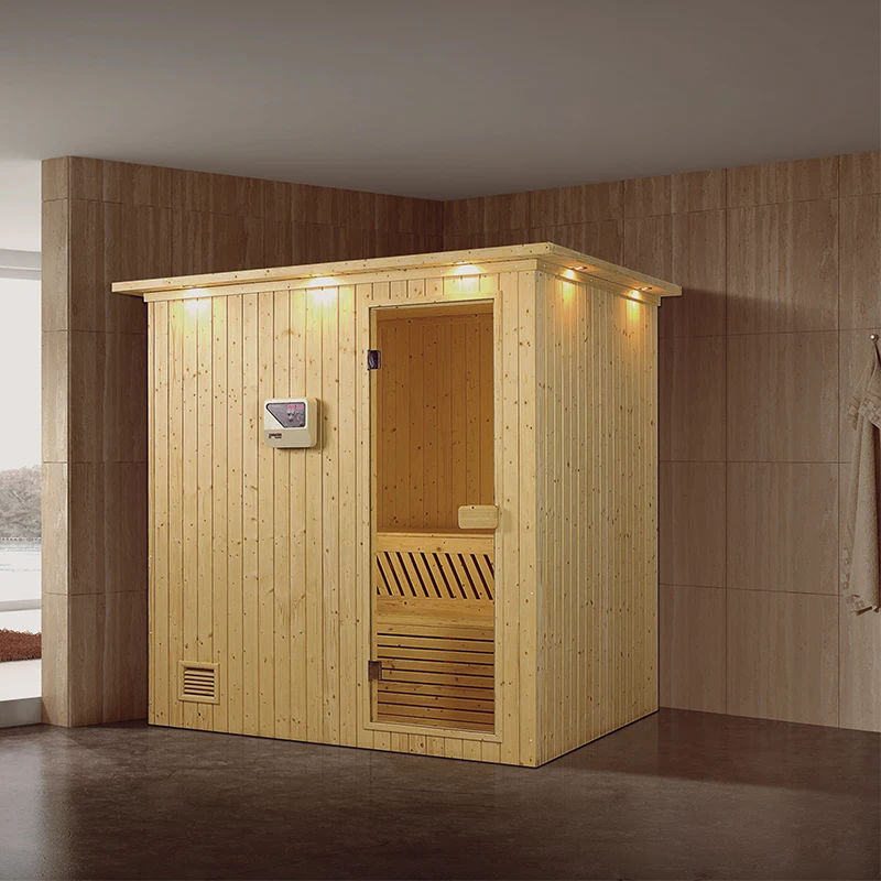 Деревянная Сауна для семейного использования, традиционная Паровая Деревянная Сауна, сауна-домик