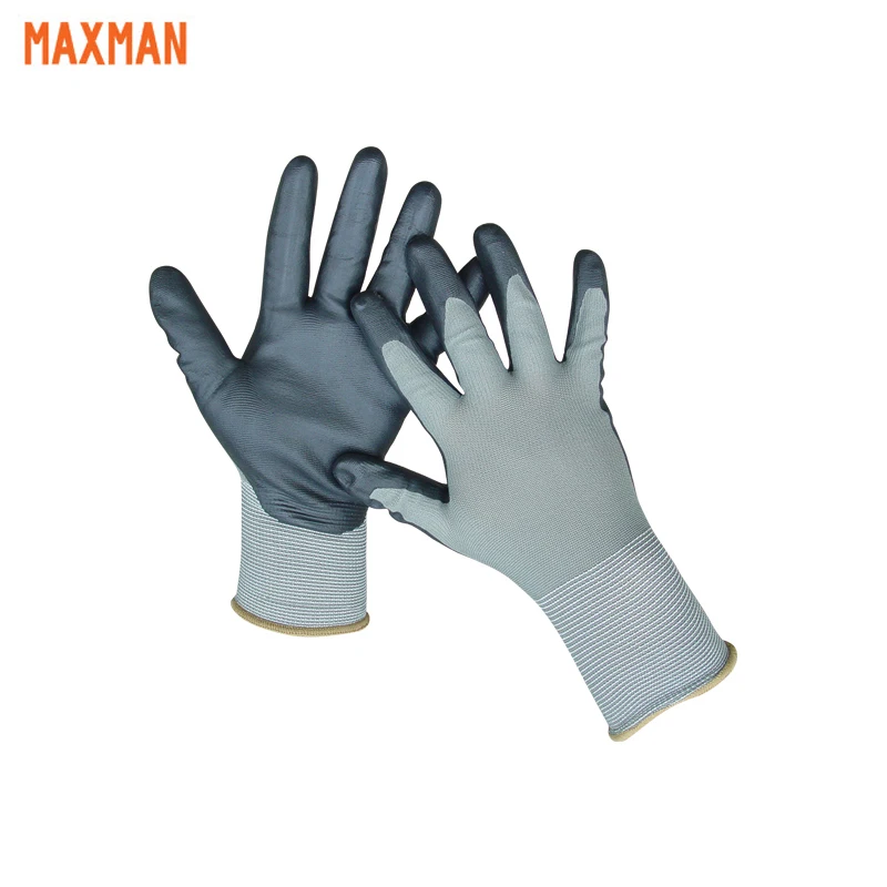 XXL Industrial nitrile reusable gloves