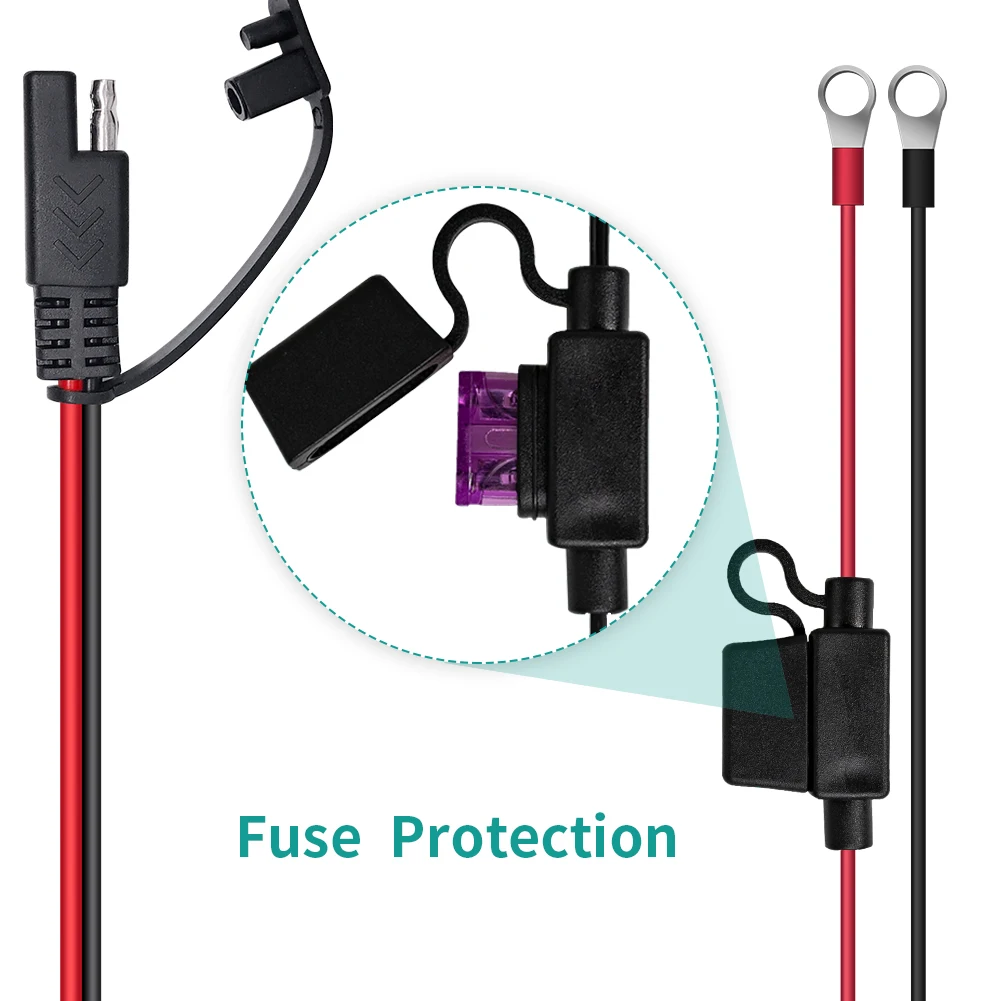 6 в, 12 В, портативное автомобильное умное зарядное устройство на солнечной батарее для мотоцикла