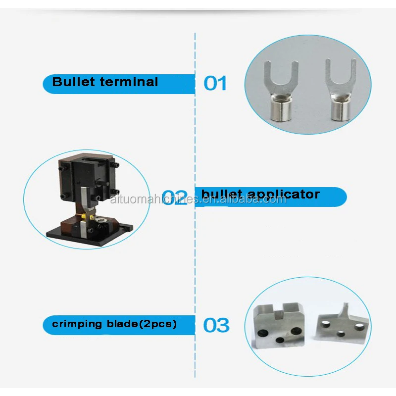 cable wire terminals crimper super mute cable terminal crimping machine