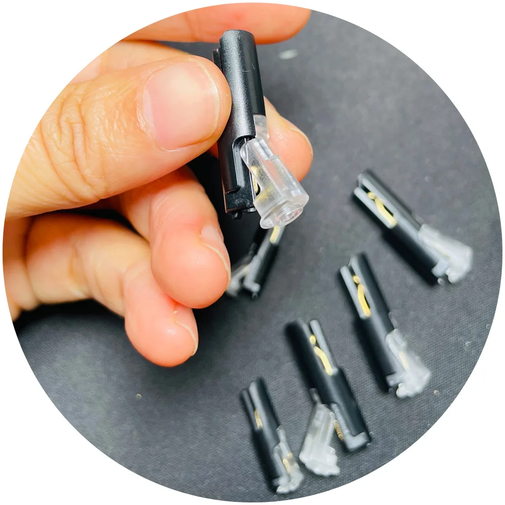 Wholesale 1pin Pluggable Wire Connector Quick Splice Electrical Cable Crimp Terminals for Wires Wiring 16-18AWG 0.78-1.32mm