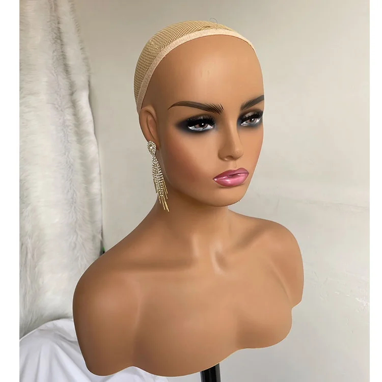 gold mannequin head wig display mannequin head mannequin head human hair