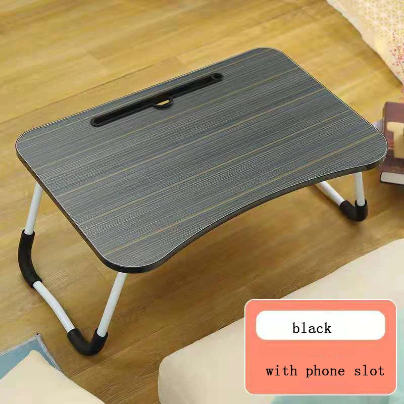 
office furniture wooden table bed use laptop table comfortable modern design folding laptop computer desk 