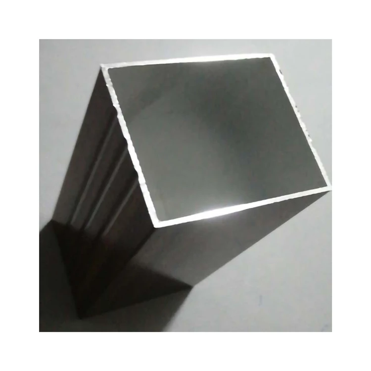 China Made White Holder Metal Square Aluminum Square Hollow Tube For Driveway Door