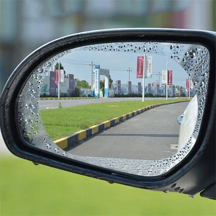 Car Side Rear View Mirror Water-Proof Film Anti-Glare Rainproof HD Blind Spot Film Car Mirror Film Protective Sticker