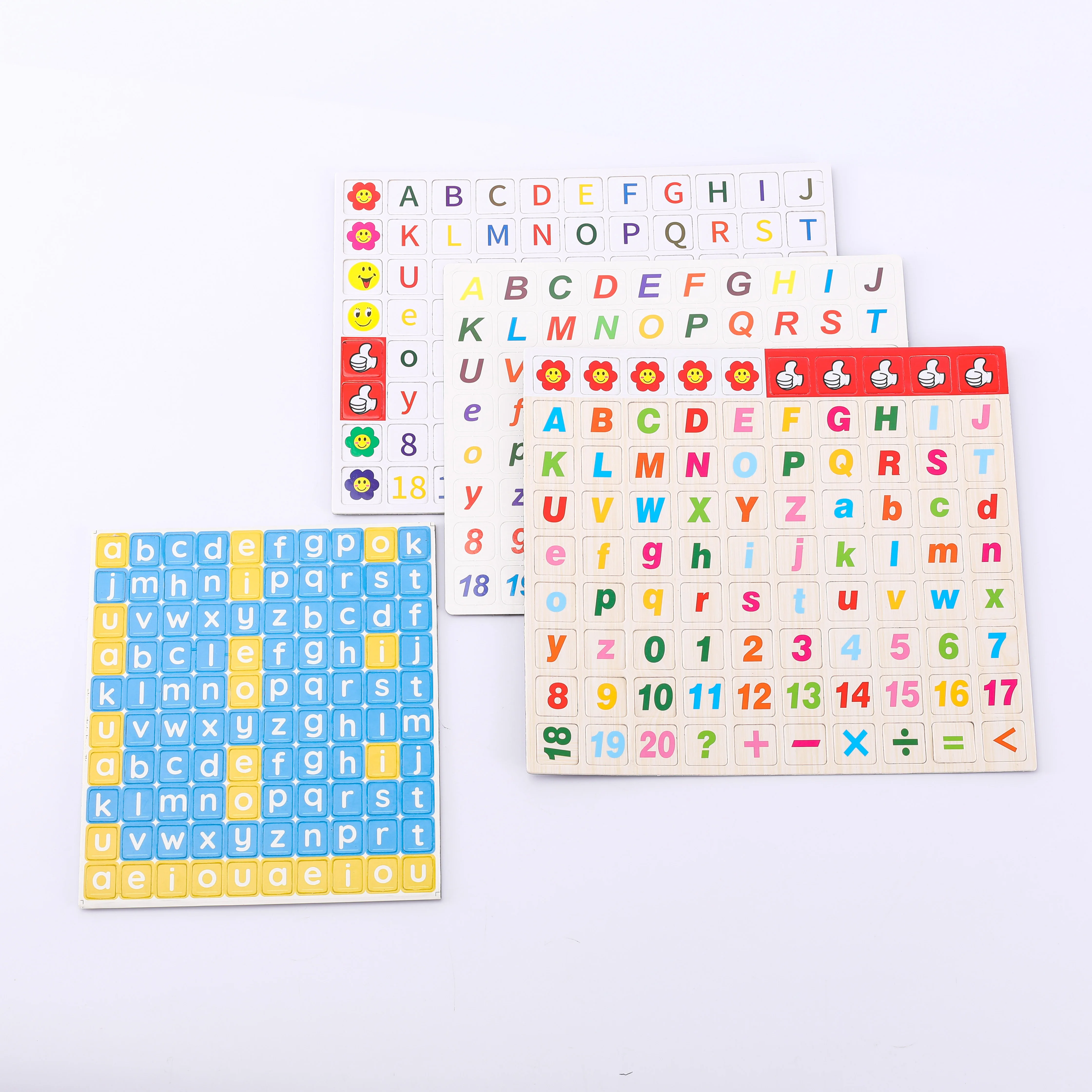 Promotional Children English Learning Vinyl  Educational Magnet Alphabet Letters Board Small Drawing Baby Toddler Toys for Kids