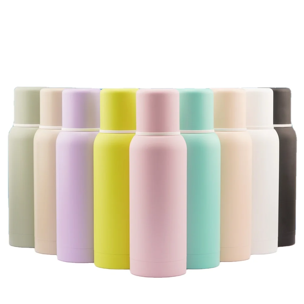 2024 New pink 500ml 750ML Yerba Mate thermos Argentina Insulated Yerba Mate Tea Bottle with 2lids