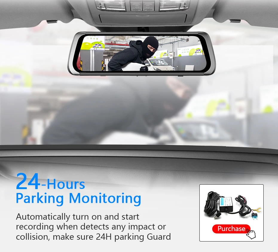 Автомобильный видеорегистратор A930 ADAS 4G 10 дюймов IPS, зеркальный видеорегистратор, видеорегистратор Full HD 1920x1080, зеркало заднего вида Android OS WiFi GPS