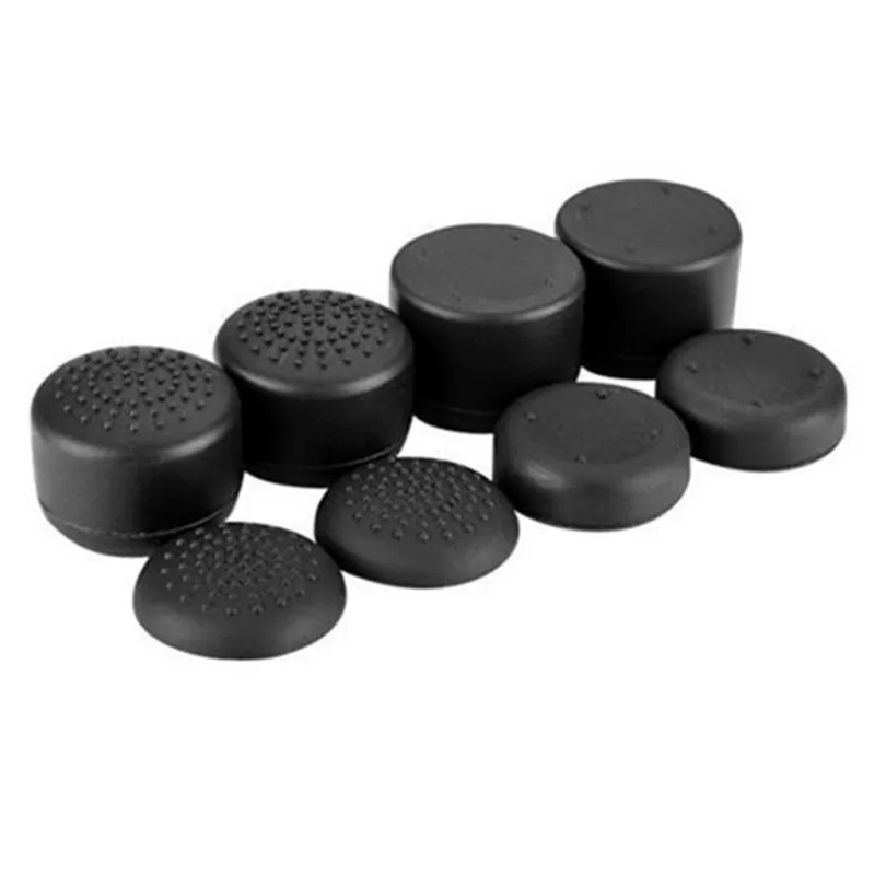 SYYTECH 8 in 1 Soft Protector Silicone Thumb Stick Grips Cap Cover for PS5 PS4 PS3 Controller Gmae Accessories