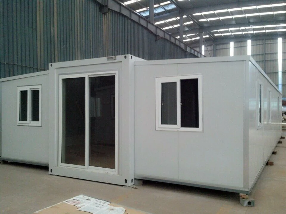Steel structure Frame Building Prefab House Expandable  Container House