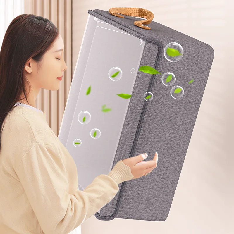 Home Foldable Fabric Storage Cubes Organizer clothes Shelf Basket Cube Organizer with Dual Handles With steel frame