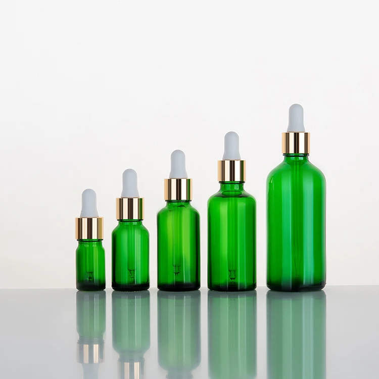 1 oz 0.5 oz 20ml Amber Green 50ml Essential Oil In Bottles Eco Friendly Clear Custom Gold Glass Dropper Bottle 30 Ml With Logo