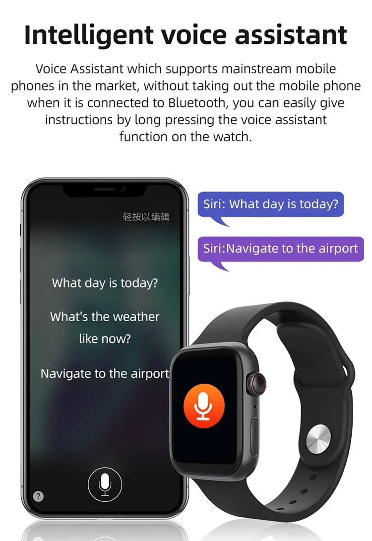 
Hot selling T900 smart watch heart rate series 4 5 6 smartwatch fitness monitor PK T500 T5 X6 X7 W26 smart watch 