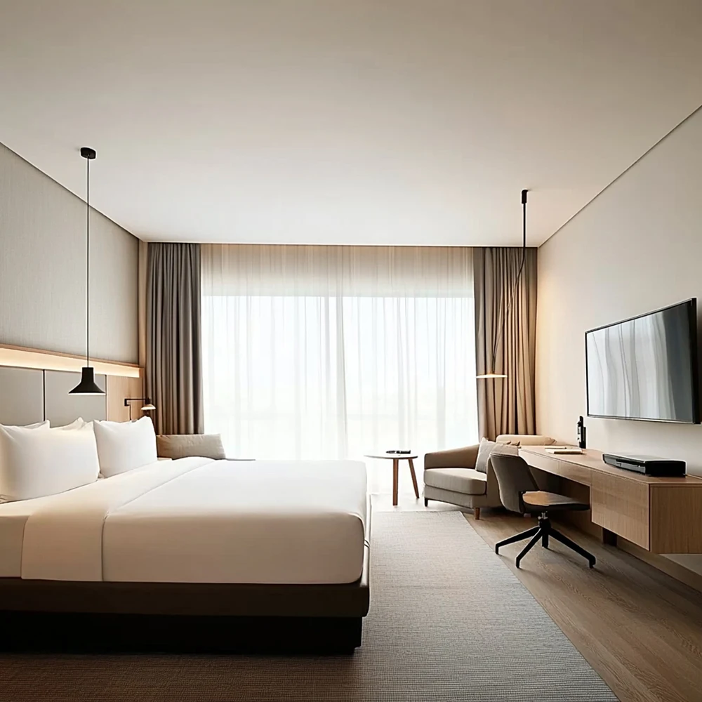 Luxury Jacquard Polyester 2 8M Width 3 Pass Fireproof Full Blackout Curtain Fabric Roll For Hotel