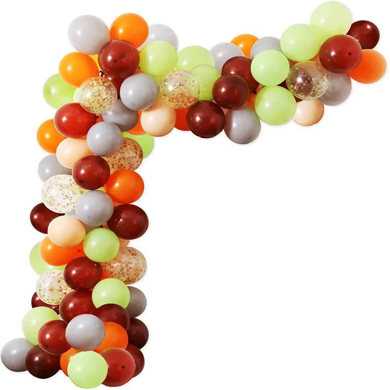 Jungle Theme Animal Balloons For Birthday Party Foil 3D Squirrel Fox Hedgehog balloons