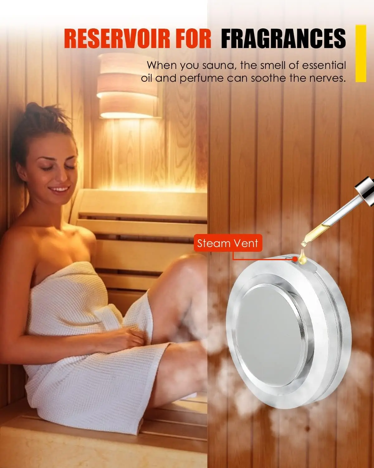 DOD 9KW Home Steam Room Family Sauna Device Spa Body Steam Generator Machine