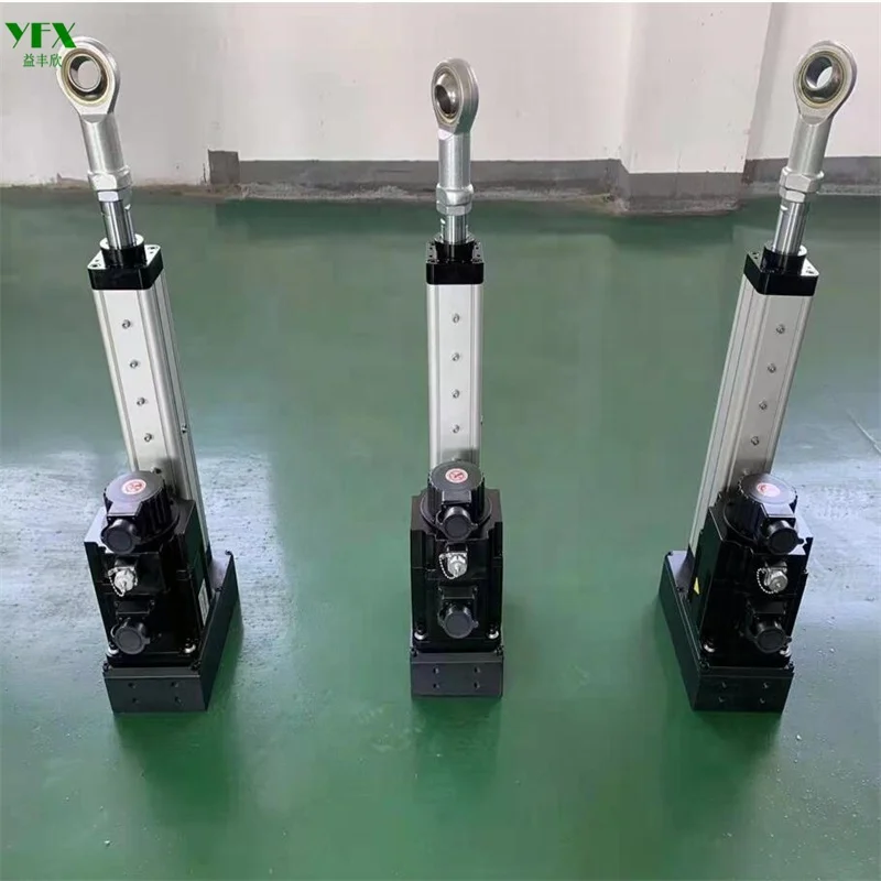 Precision Large Thrust Electric Cylinder Special Piston Rod Type Folding Electric Cylinder Push Rod