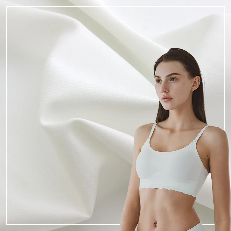 Polyester Elastane Fabric Polyester Woven Fabric For Lady Women