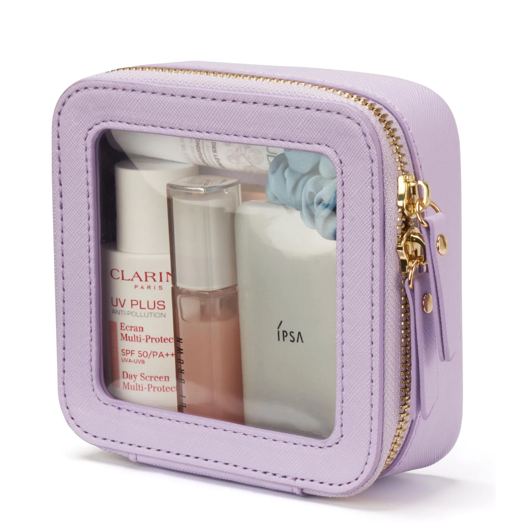 Personality Travel Toiletry Cute Small Cosmetic Pouch Leather Mini Makeup Bag