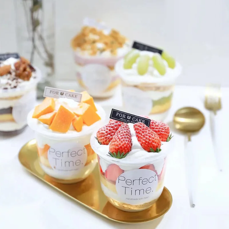 Custom U Shape Plastic Cups 360ml 500ml 700ml Boba Tea PP Cup with Logo for Personalized Tea Servings