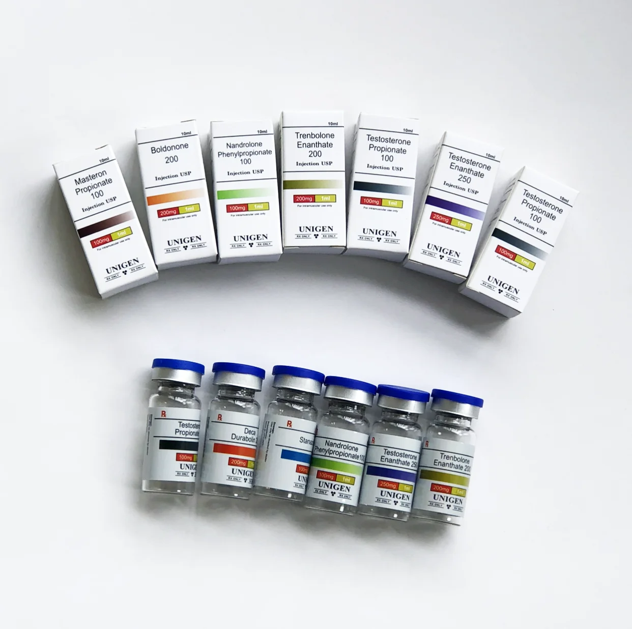 
Factory price custom waterproof self adhesive pharmaceutical packaging 10ml vial label for steroid 