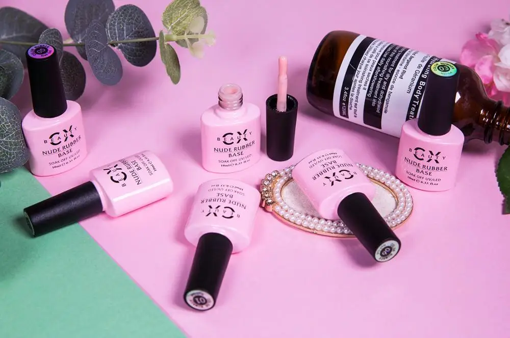 CX Beauty телесный УФ светодиодный отмачиваемый резиновый базовый гель для французского маникюра 59 натуральных цветов