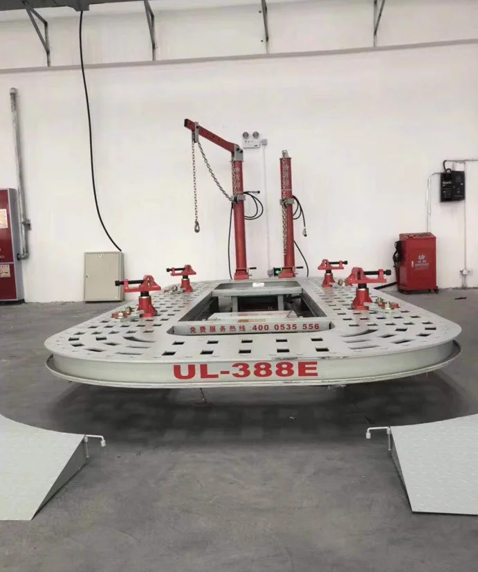 Vertical design car frame machine UL-388E chassis straightening bench body repair equipment auto collision repair system
