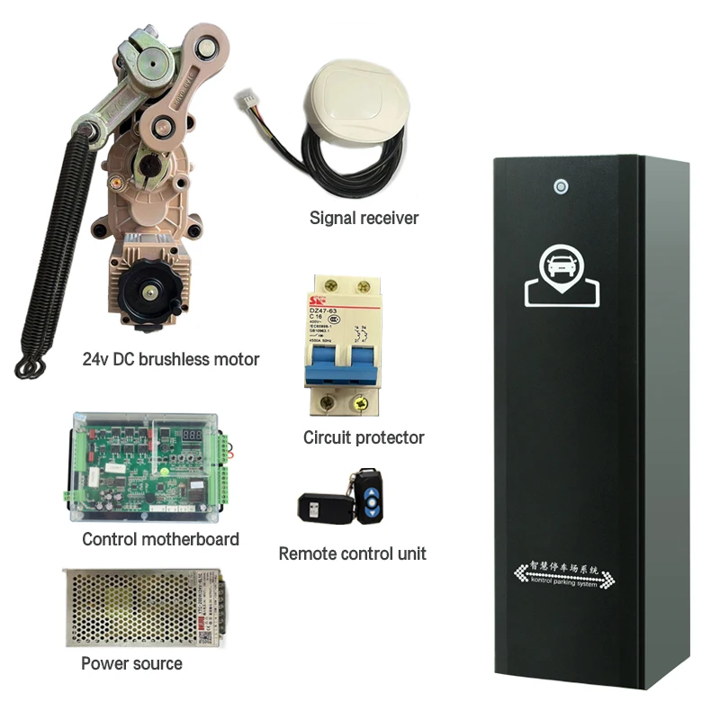 boom barrier gate anti smashing radar ground vehicle parking gate automatic boom barrier boom barrier gate
