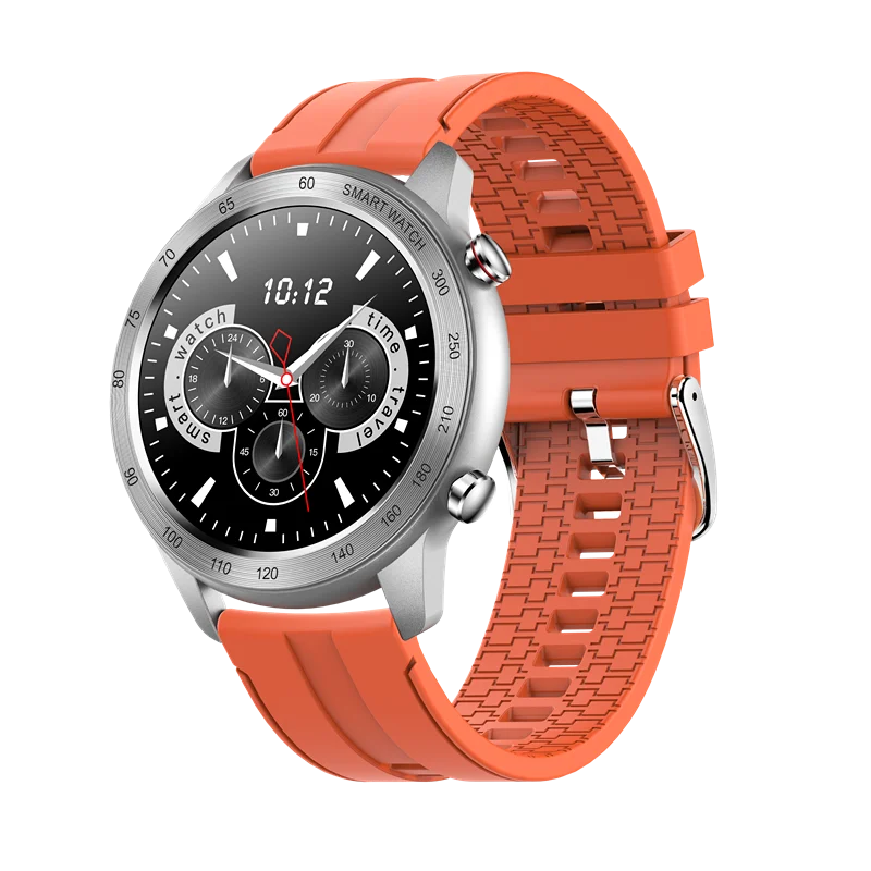 IP68 Waterproof Accept Call Sport Reloj Smartwatch Mx5 With Blood Pressure Heart Rate Monitor Round Smart Watch