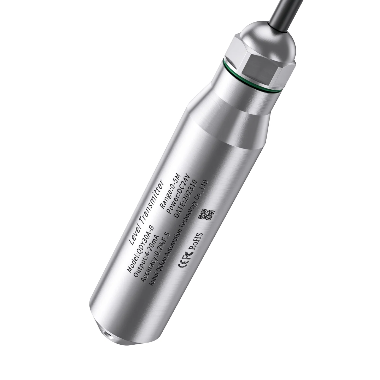 4-20mA RS485 Analog level transmitter water tank Submersible level sensor