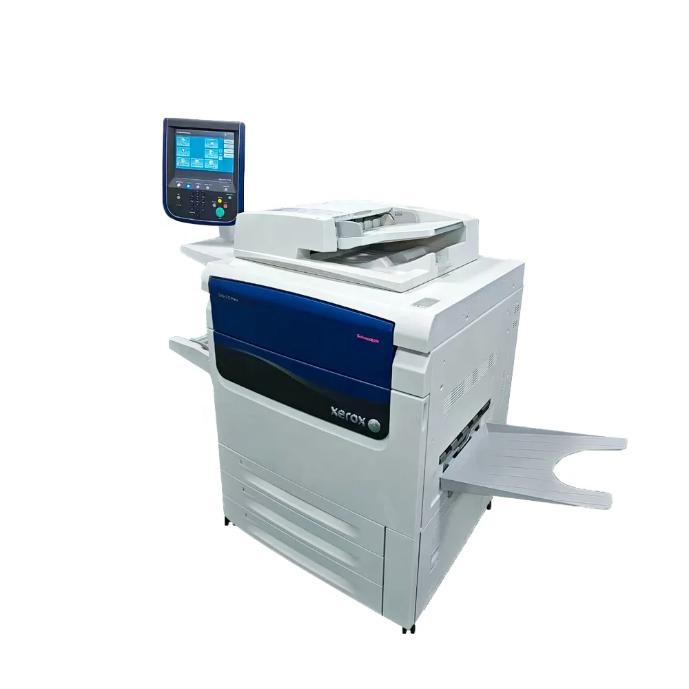 Second Hand X-erox Color J75 Press Laser Production Printer Refurbished Copier C75