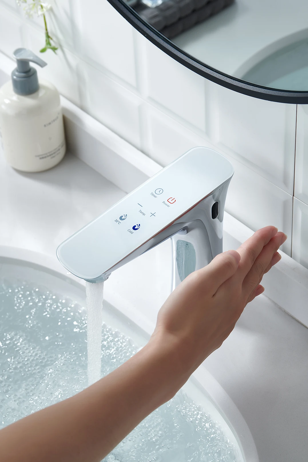 Stepon Bathroom Touchless smart water faucet Motion Sensor Stainless Steel Automatic Faucet Sensor Tap faucet sensor